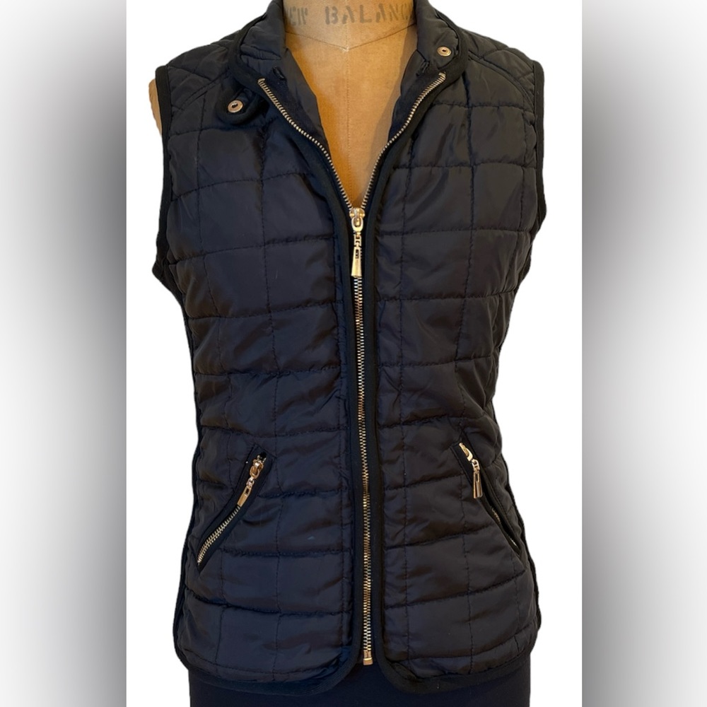 Daisy Quilted Puffer Vest